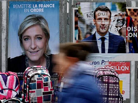 Macron, Le Pen get ready for final battle