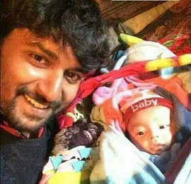 Nani clears the confusion about his baby photo!