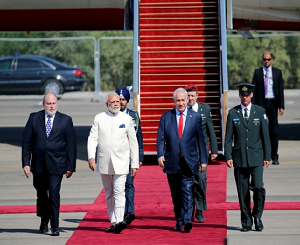 To Israel with love: Modi says ‘Shalom’, Netanyahu rolls out red carpet