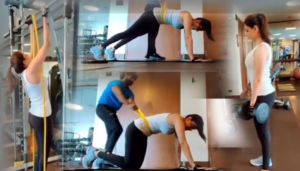 Workout videos: Kajal dedicated to gym