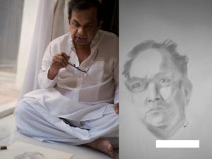 Pic Talk: When Brahmanandam Turned Sketching Artist