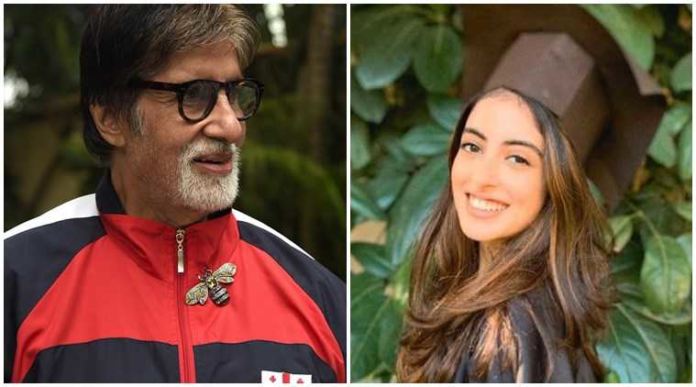 Amitabh Bachchan shares a happy note on granddaughter Navya’s graduation day