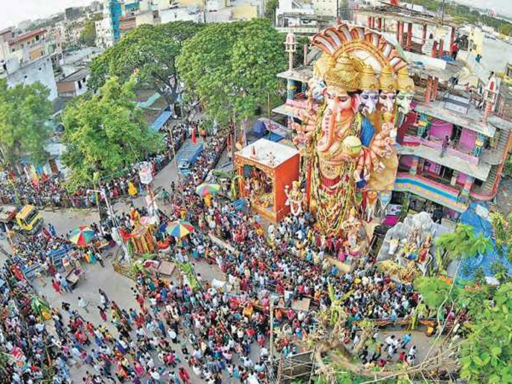 This Year, Khairatabad Ganesh’s Height Is Just 1 Feet!