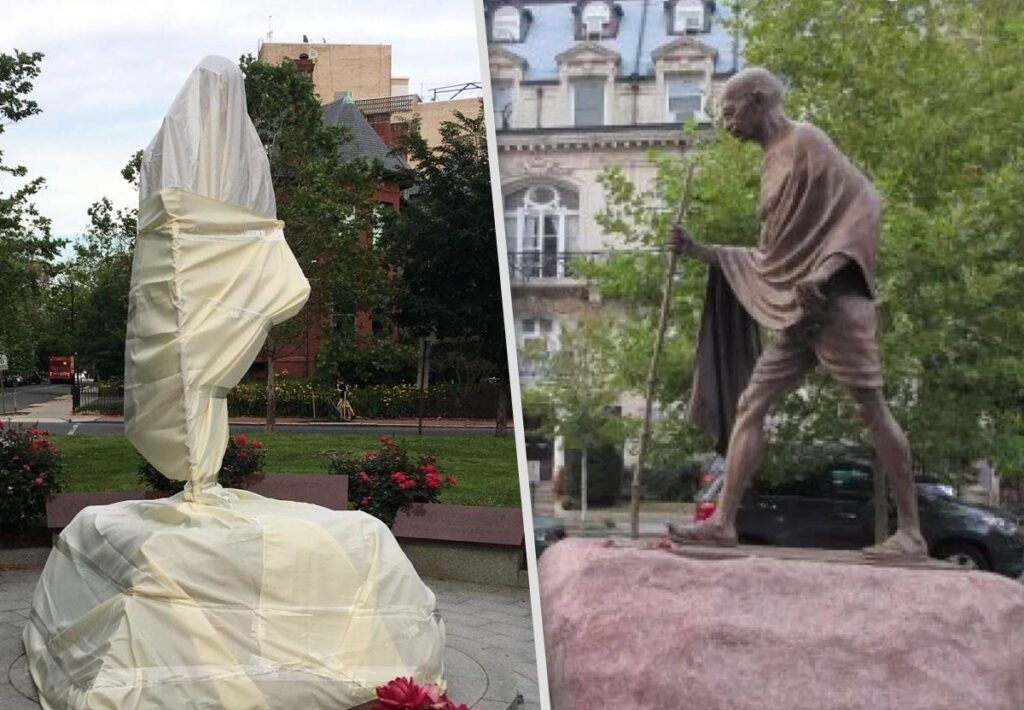 Gandhi Statue Vandalized; US says sorry