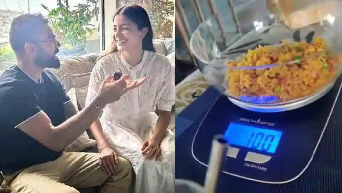 Anushka banters about Virat’s measured eating habit