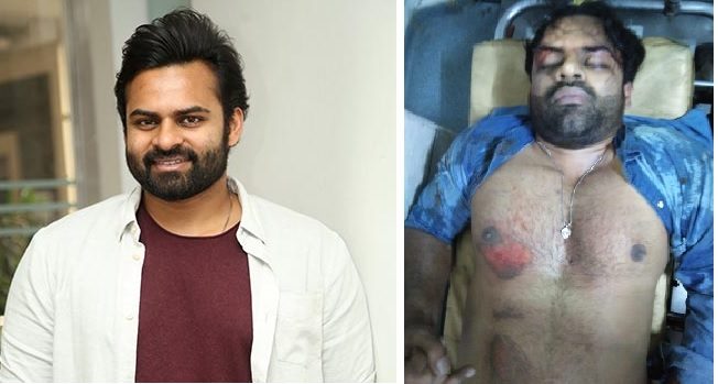 Big Breaking: Sai Dharam Tej meets with an accident