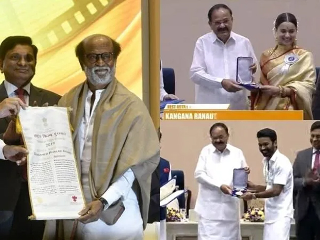 Rajinikanth Presented With Prestigious Dadasaheb Phalke Award