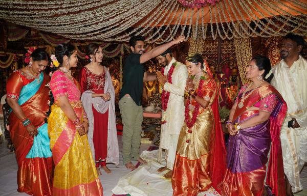 Team Varudu Kavalenu surprises newlyweds with unique promotions
