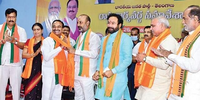 If you’re ready to spill blood, I’ll lead fight: Telangana BJP chief Bandi Sanjay Kumar to cadre