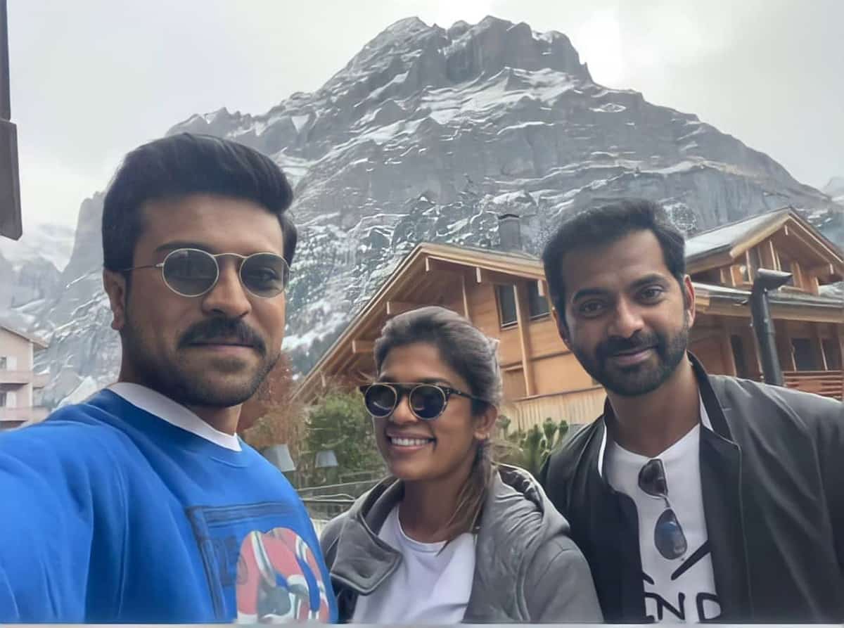 Pics: Charan’s Quick Vacay To Switzerland