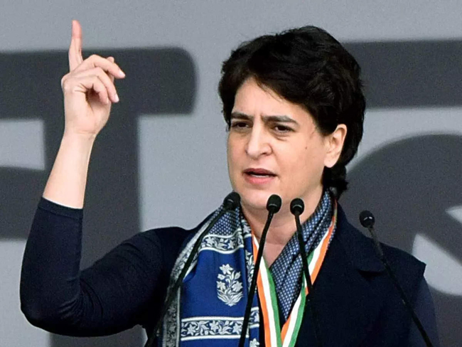 Breaking the tradition Priyanka Gandhi hints at her candidature