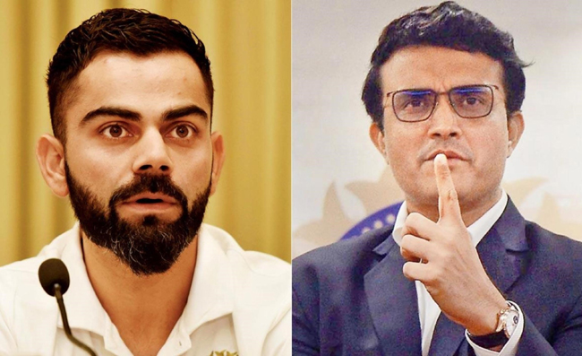 Did Ganguly plan to serve notice to Virat?, he responds!