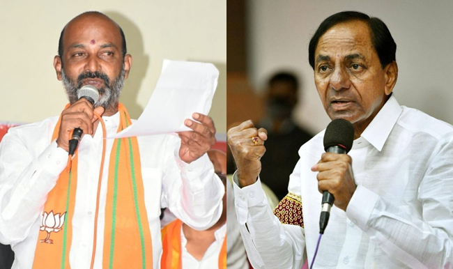 Bandi Sanjay objects to KCR’s comments on Constitution!