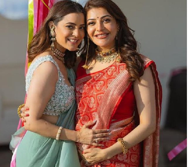 Photo Story: Nisha writes a beautiful note for mother to be Kajal