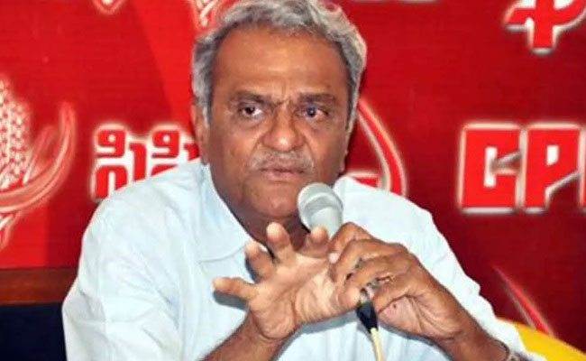 CPI Narayana Stoops Low,makes Objectionable comments on Governor!