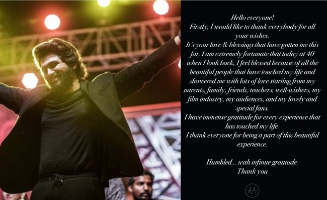 Emotive note from Allu Arjun thanking his fans