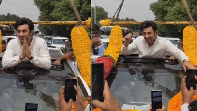 Ranbir Completely Floored By The Love Of Vizag People!
